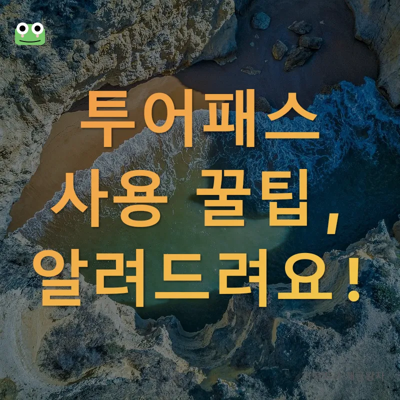 증평 투어패스 활용