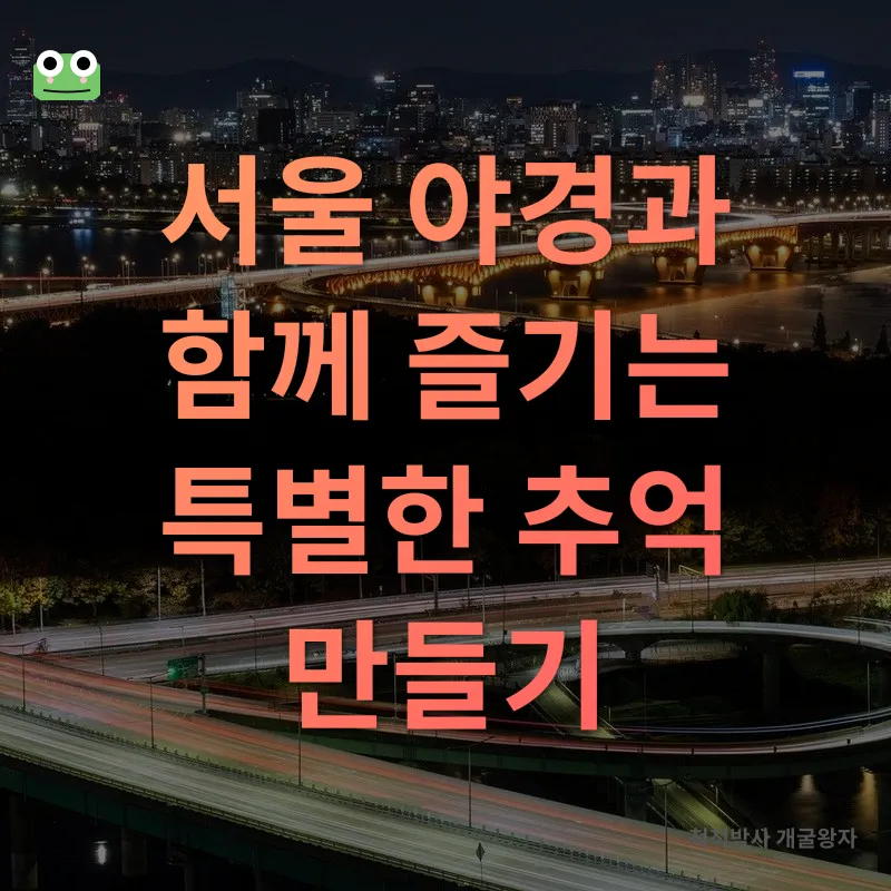 서울 야경 투어