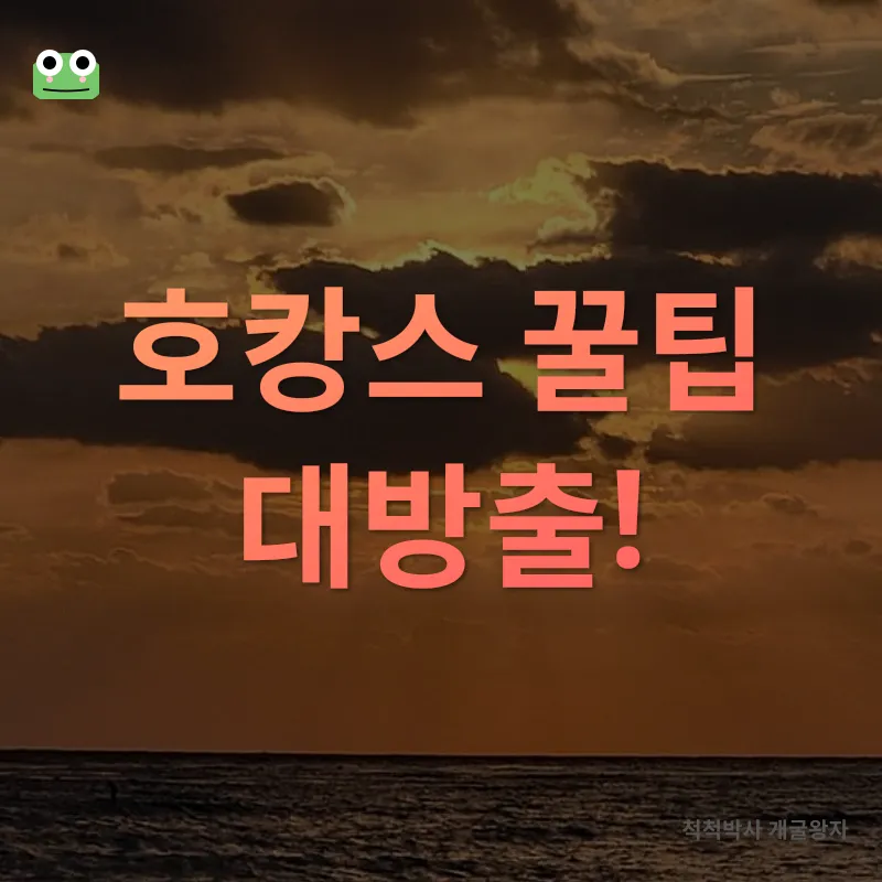 송정 해변 호캉스